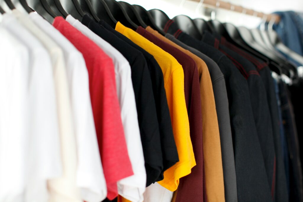 Cloths on Hanger